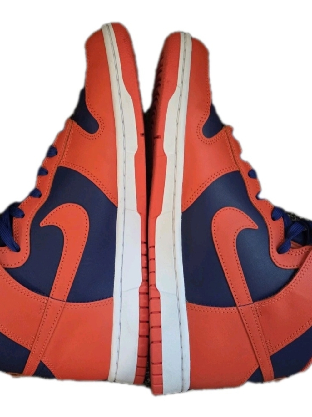 Nike Dunk High New York Knicks Orange/Royal Blue Men Size 10.5 DD1399-800 - Picture 7 of 16